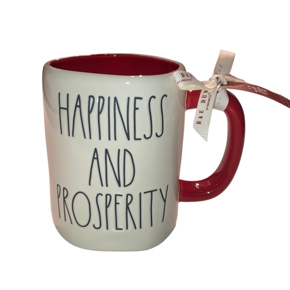 🛍️ Rae Dunn Happiness and prosperity mug New - Picture 9 of 14